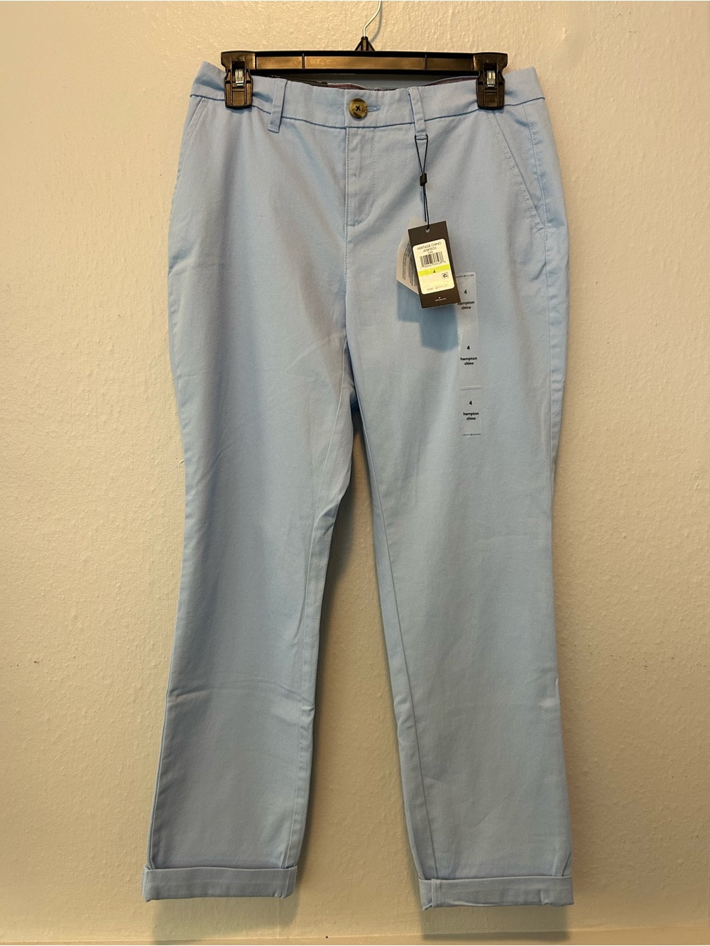 Tommy Hilfiger Women's Light Blue Chinos